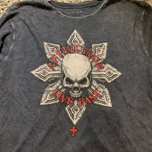 Long sleeve Affliction Shirt